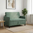 Vidaxl bank met opslag zeegroen 122 x 78 x 87 cm polyester