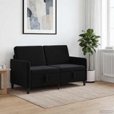 Vidaxl bank met opslag zwart 152 x 78 x 87 cm polyester