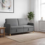 Vidaxl bank met opslag donkergrijs 172 x 78 x 87 cm polyester