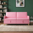 Vidaxl bank met opslag roze 172 x 78 x 87 cm polyester