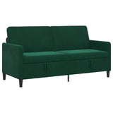 Vidaxl bank met opslag donkergroen 172 x 78 x 87 cm polyester