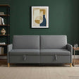 Vidaxl bank met opslag donkergrijs 192 x 78 x 87 cm polyester