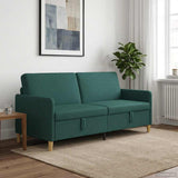 Vidaxl bank met opslag donkergroen 192 x 78 x 87 cm polyester