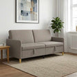 Vidaxl bank met opslag taupe 192 x 78 x 87 cm polyester