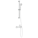 Vidaxl douchkop houder chroom 70 cm roestvrij staal
