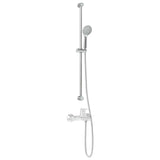 Vidaxl douchesysteem set chroom 100 cm roestvrij staal