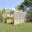 Vidaxl plantenhoes transparant 6 x 10 m pe