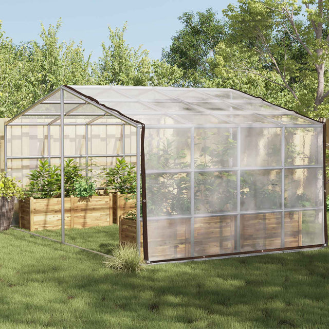 Vidaxl plantenhoes doorzichtig 4 x 8 m pe