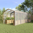 Vidaxl plantenhoes doorzichtig 6 x 10 m pe