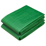 Vidaxl zeil met oogjes 2 st groen 1,5 x 15 m 260 gsm pe