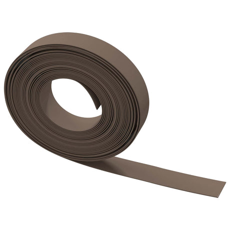 Vidaxl tuinkanten 25 m 10 cm pe bruin