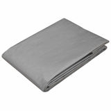 Vidaxl zeil met oogjes lichtgrijs 4 x 6 m 180 gsm pe