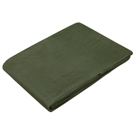 Vidaxl zeil met oogjes groen 3 x 5 m 90 gsm pe