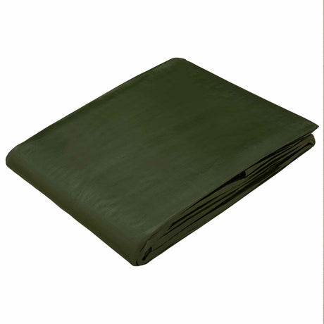 Vidaxl zeil met oogjes groen 8 x 10 m 180 gsm pe