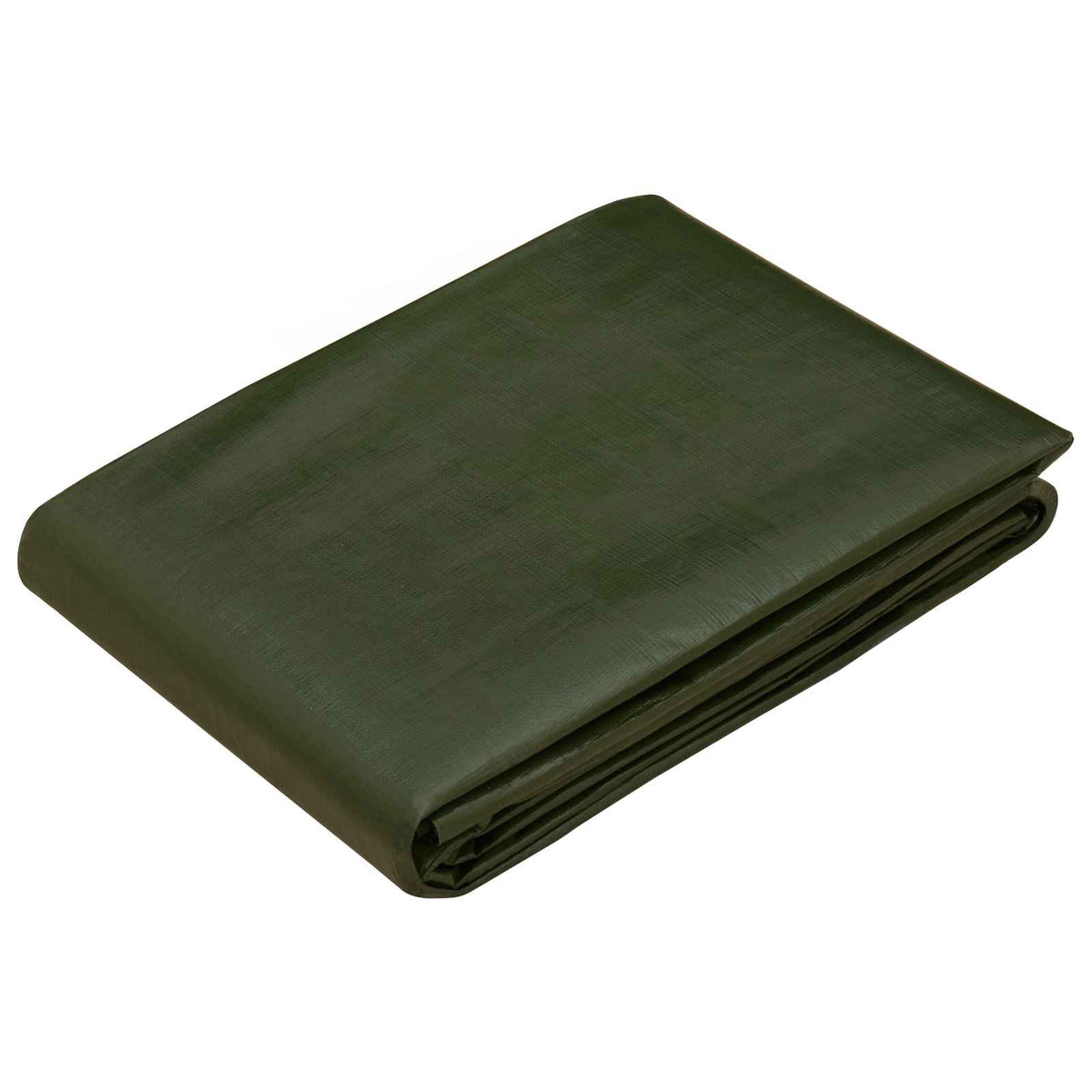 Vidaxl zeil met oogjes groen 3 x 5 m 260 gsm pe