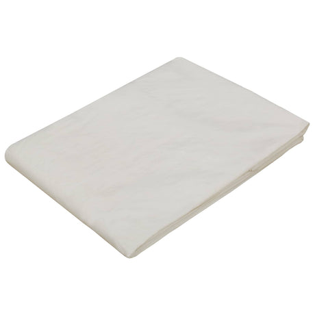 Vidaxl zeil met oogjes wit 4 x 8 m 90 gsm pe