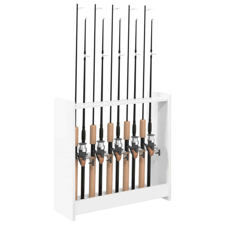 Vidaxl biljartkeu standaard bewerkt hout 60 x 20 x 57 cm glanzend wit