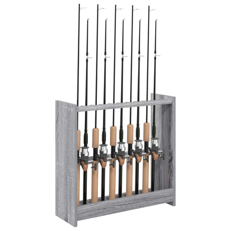 Vidaxl biljartkeu standaard bewerkt hout 60 x 20 x 57 cm grijs sonoma