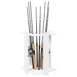 Vidaxl hengelhouder bewerkt hout 42 x 43 x 60 cm wit