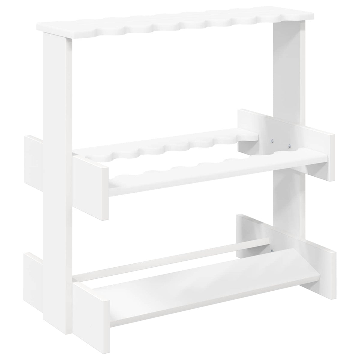 Vidaxl hengelhouder bewerkt hout 60 x 35 x 60 cm wit