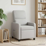 Vidaxl relaxfauteuil wolkengrijs stof