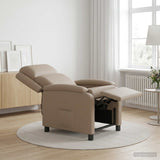 Vidaxl relaxfauteuil cappuccino kunstleer