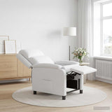 Vidaxl relaxfauteuil wit kunstleer