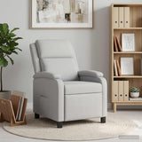 Vidaxl relaxfauteuil wolkengrijs stof