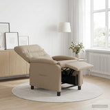 Vidaxl relaxfauteuil cappuccino kunstleer