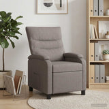 Vidaxl relaxfauteuil taupe stof