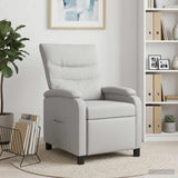 Vidaxl relaxfauteuil wolkengrijs stof