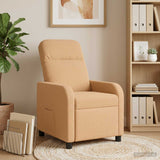 Vidaxl relaxfauteuil beige bouclé