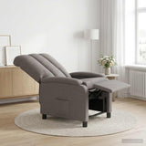 Vidaxl relaxfauteuil taupe stof