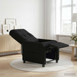 Vidaxl relaxfauteuil zwart stof
