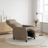 Vidaxl relaxfauteuil cappuccino kunstleer