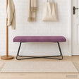 Vidaxl bank paars 110 x 40 x 45 cm fluweel