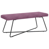 Vidaxl bank paars 110 x 40 x 45 cm fluweel