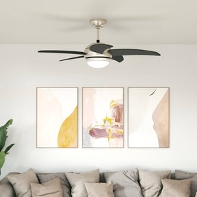 Vidaxl plafondventilator met licht en afstandsbediening ø 110 cm