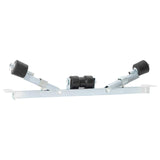Vidaxl boot trailer ondersteuning 90,5 x 12 x 32 cm zilver