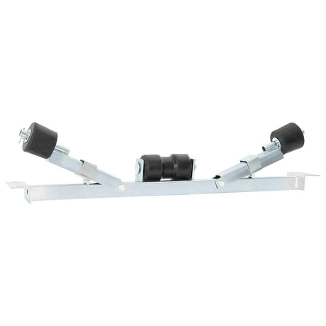 Vidaxl boot trailer ondersteuning 90,5 x 12 x 32 cm zilver
