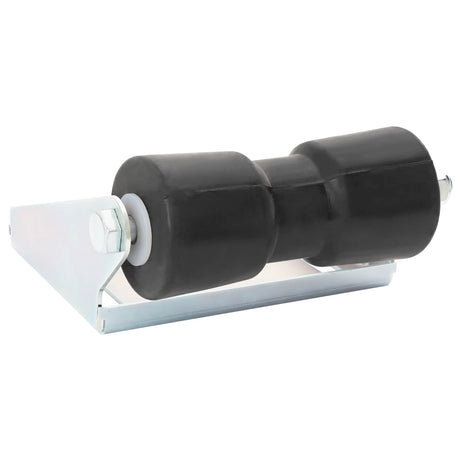 Vidaxl boot trailer roller met beugel 20,3 cm gegalvaniseerd staal