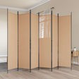 Vidaxl 6-panelen kamerscherm beige 300 x 200 cm stof