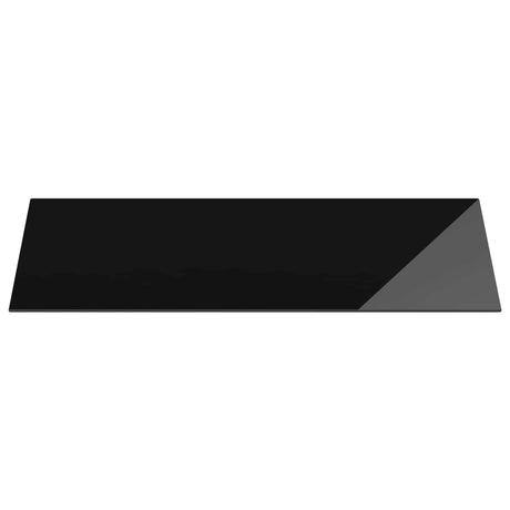 Vidaxl tafelblad 4 st zwart glas
