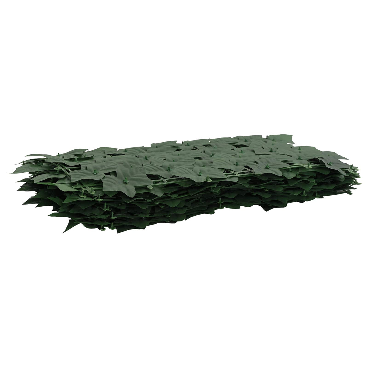 Vidaxl balkonscherm met bladeren donkergroen 500 x 75 cm