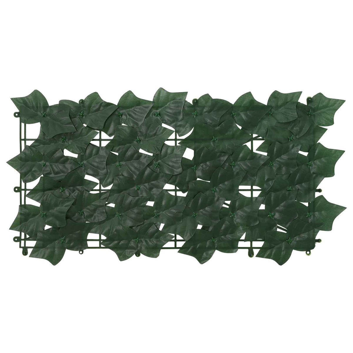 Vidaxl balkonscherm met bladeren donkergroen 500 x 75 cm