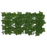 Vidaxl balkonscherm met bladeren groen 300 x 100 cm