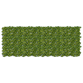 Vidaxl balkonscherm met bladeren groen en geel 200 x 75 cm