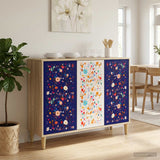 Vidaxl dressoir mainz sonoma 102 x 33 x 75 cm bewerkt hout