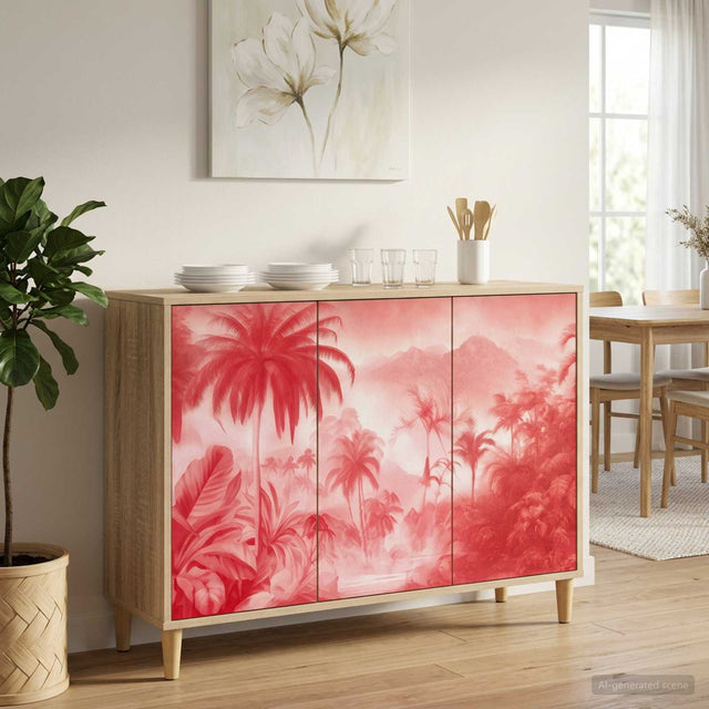 Vidaxl dressoir aachen sonoma 102 x 33 x 75 cm bewerkt hout