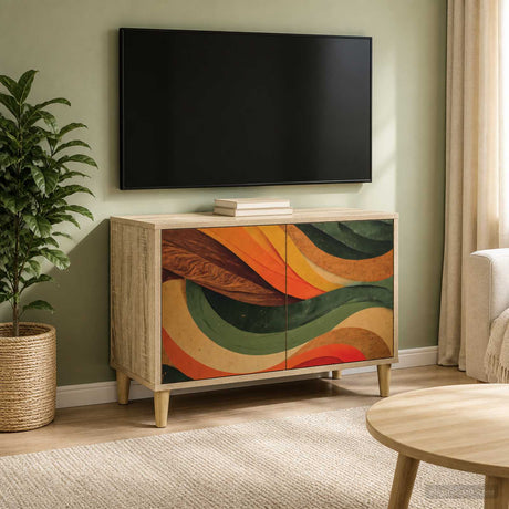 Vidaxl tv-meubel bonn 69 x 33 x 50 cm sonoma bewerkt hout